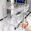 استند دوطبقه شفاف 