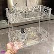 استند دوطبقه شفاف 
