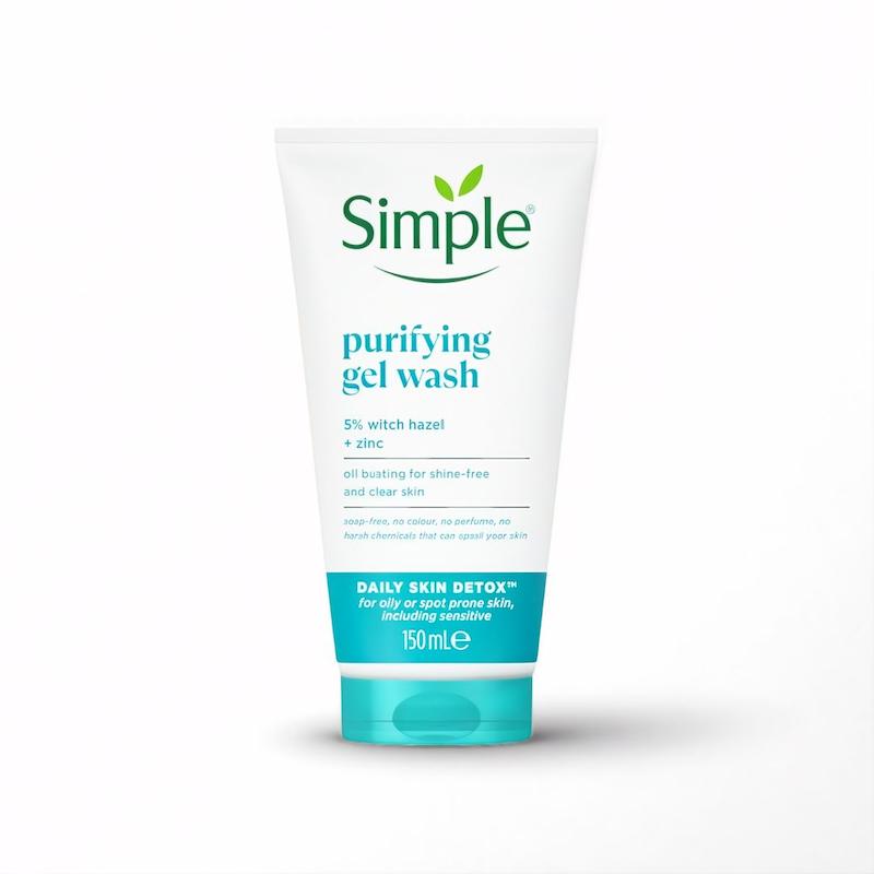 ژل شست و شو برای پوست چرب و جوشدار سیمپل / Simple