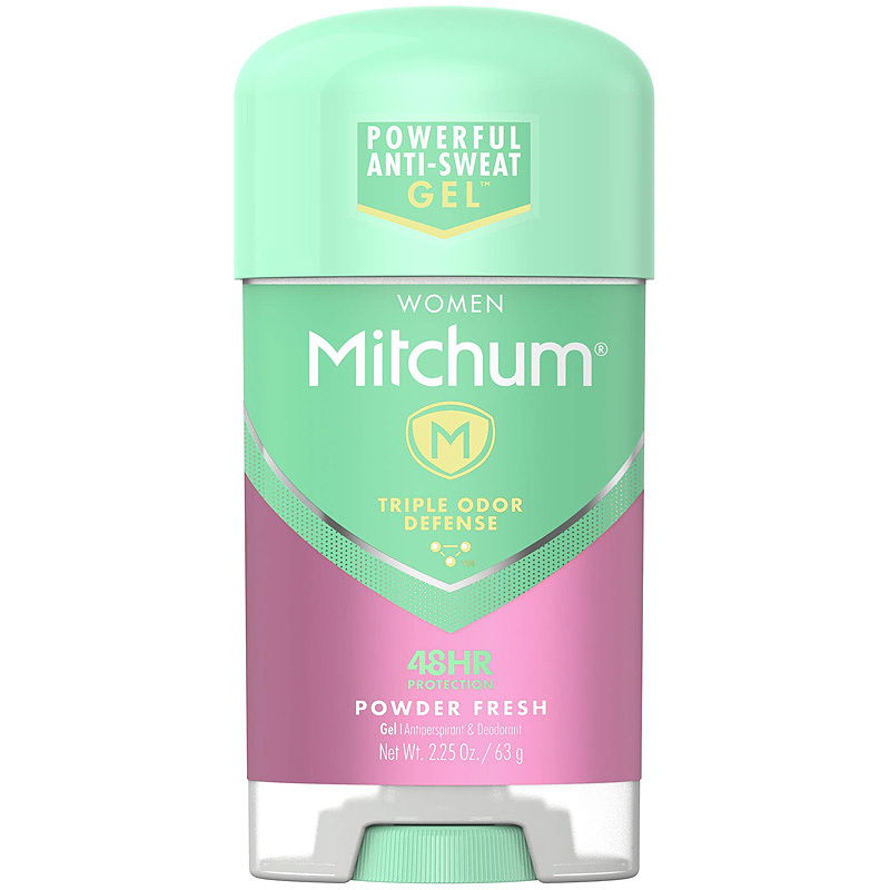 مام ژلی ضدتعریق و دئودورانت Mitchum مدل POWDER FRESH