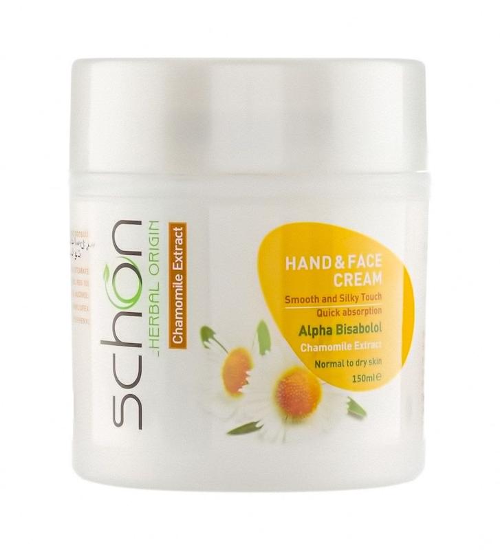 کرم دست و صورت حاوی روغن بابونه