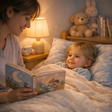 کتاب‌های قبل از خواب کودکان: راهنمای علمی انتخاب کتاب و اهمیت قصه‌گویی شبانه