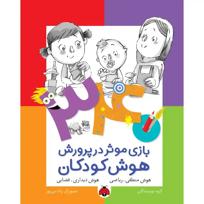 کتاب۳۴۰ بازی مؤثر در پرورش هوش کودکان: هوش منطقی-ریاضی؛ هوش دیداری-فضایی- انتشارات شهر قلم