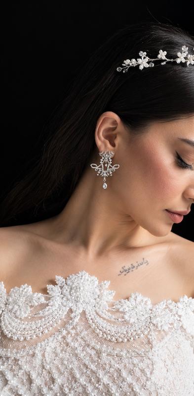 گوشواره جواهری