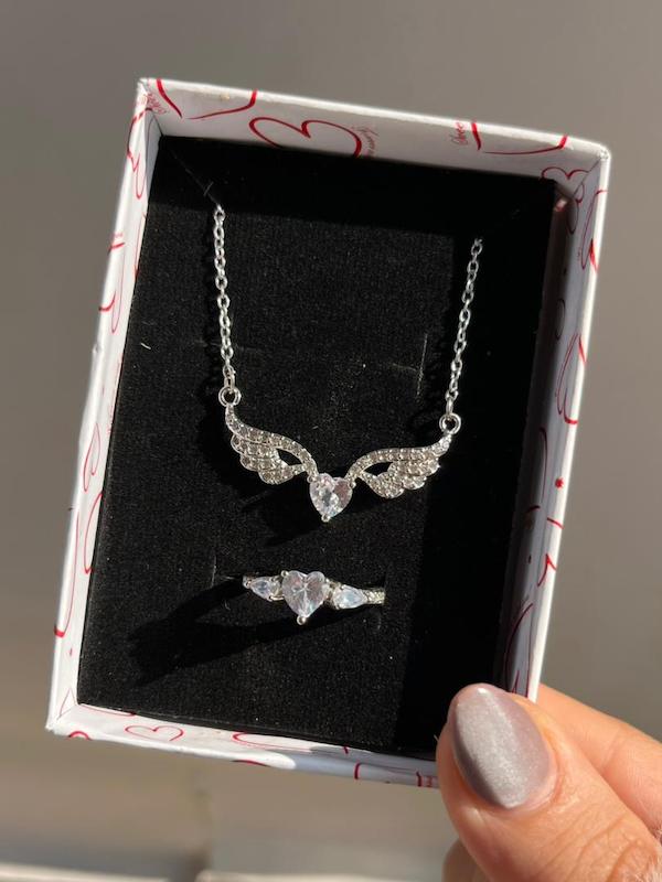 ست بال فرشته سفید