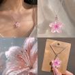 گردنبندلیلیوم صورتی