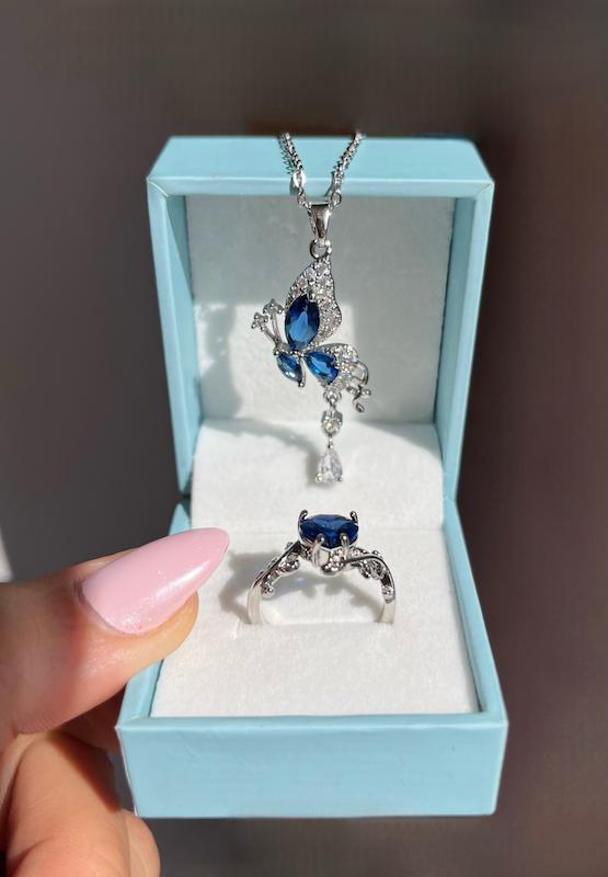 ست پروانه آبی