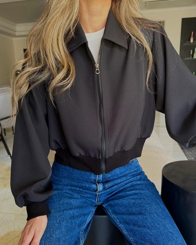 Crop coat