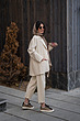 Linen coat C