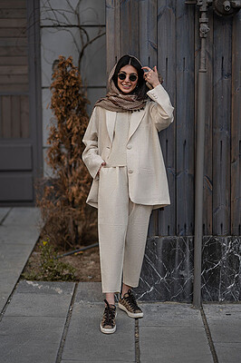 Linen coat C