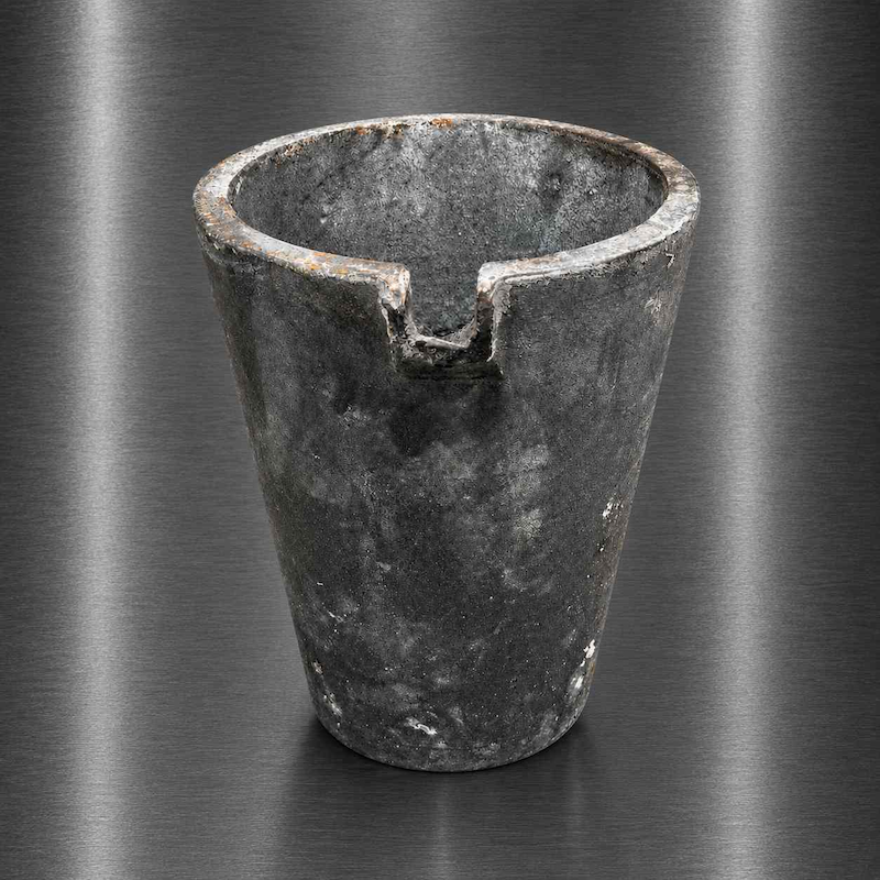 بوته چدنی A45 (ظرفیت ۱۵ کیلوگرم)