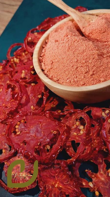 پودر گوجه خشک.