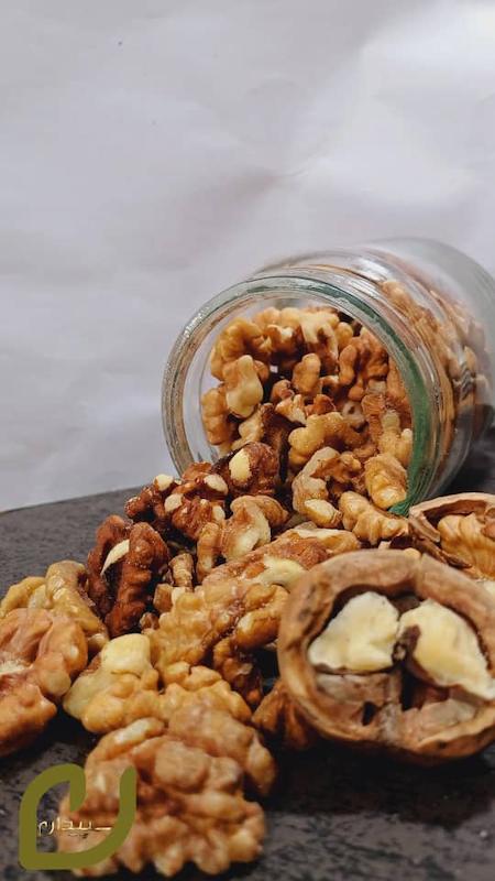 مغز گردو چرب و سفید  ایرانی (محصول همدان )  /Iranian Walnut Kernel