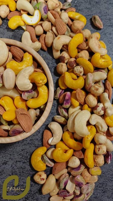 آجیل مخلوط سپیدان (mixed nuts)
