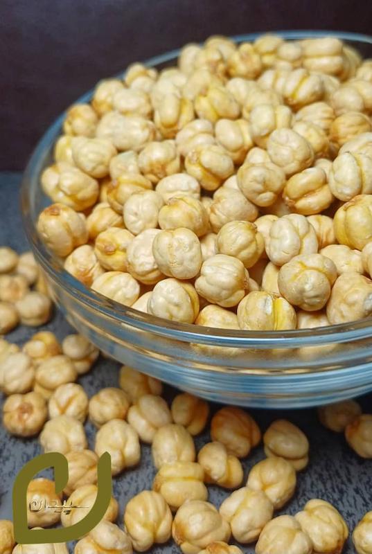نخودچی دوآتشه ایرانی سپیدان/Double-roasted chickpeas
