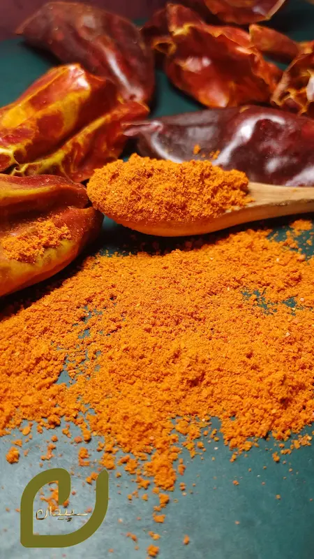 پودر فلفل قرمز سپیدان (فلفل کاین)/Red pepper powder