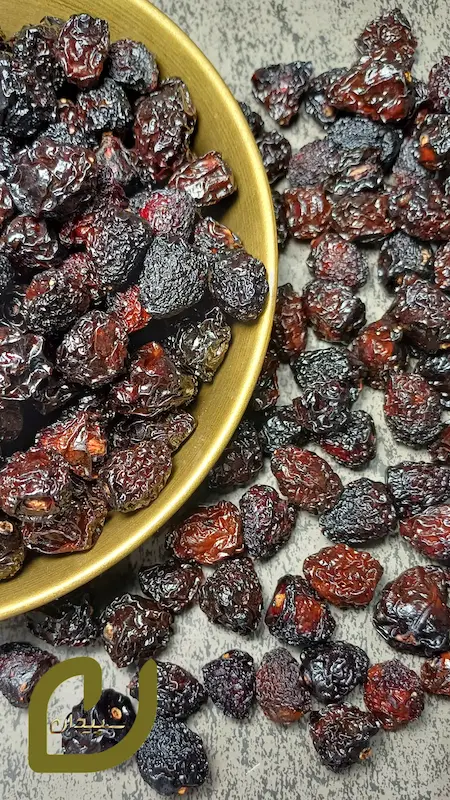 گیلاس خشک سپیدان/sepidan dried cherry