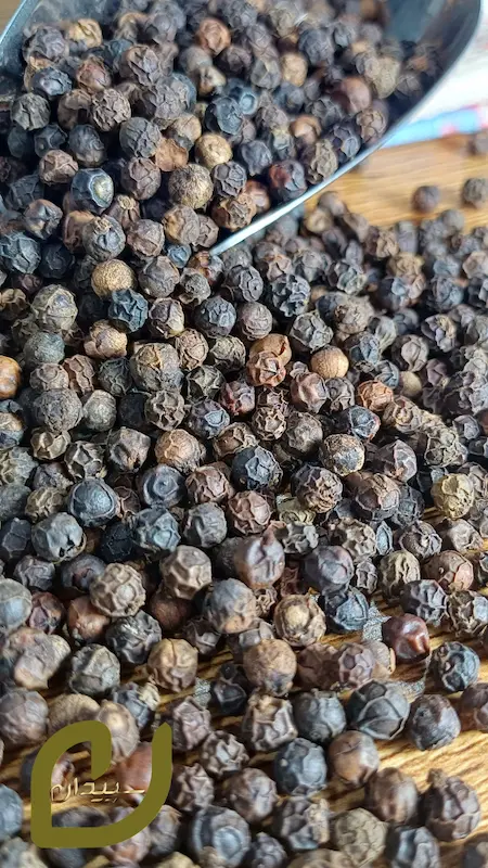 فلفل سیاه /فلفل سیاه ناساب  سپیدان/black pepper