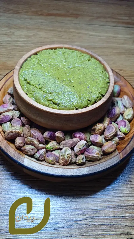 کره پسته خالص سپیدان/Pistachio butter