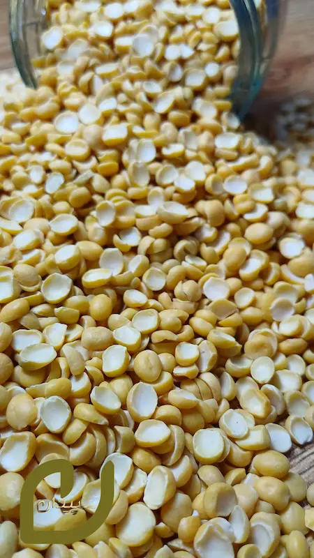 لپه ، split chickpeas