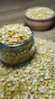 لپه ، split chickpeas