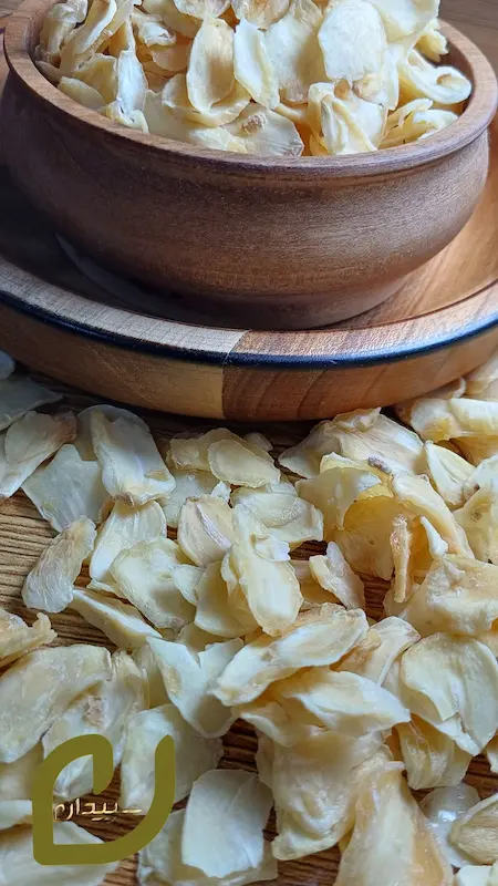 پرک سیرشهداد سپیدان /،Shahdad Garlic Powder