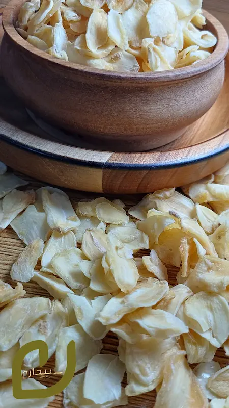 پرک سیرشهداد سپیدان /،Shahdad Garlic Powder