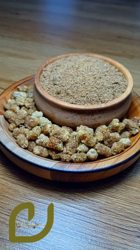 قاووت مخلوط رژیمی سپیدان(با توت خشک) 