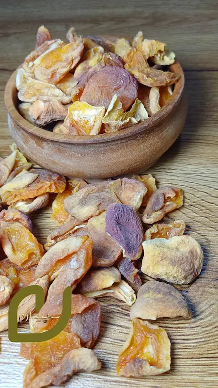 برگه زردآلو  آفتاب خشک (ارگانیک) ،Dried apricots (ترشاله )
