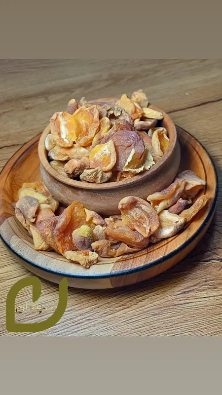 برگه زردآلو  آفتاب خشک (ارگانیک) ،Dried apricots (ترشاله )