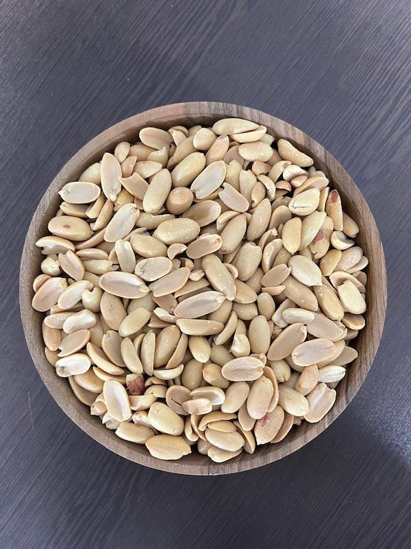 مغز بادام زمینی آستانه{دو پوست} 