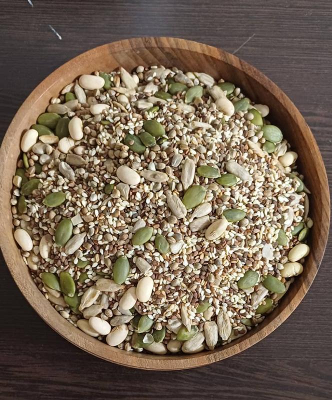 مخلوط کنجدوشاهدانه ومغز 