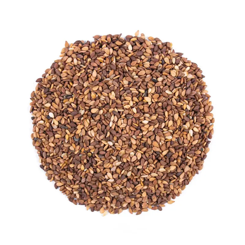 کنجد قهوه‌ای