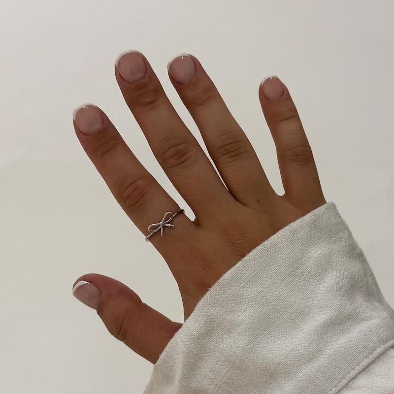 انگشتر پاپیون مینیمال