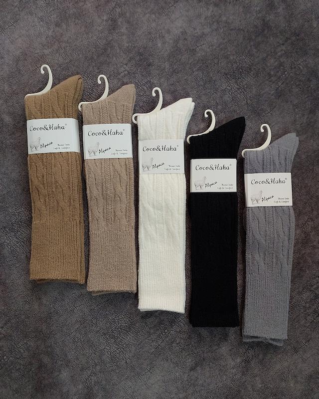 جوراب پشمی لاما زیر زانو کد ۲۱۳