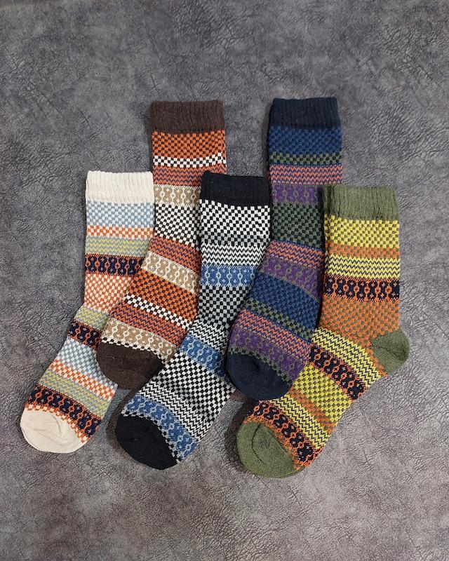 جوراب بافت وینتیج زنانه ساقدار کد ۱۱۱