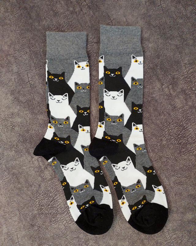 جوراب ساقدار هنری گربه کد ۱۱۴