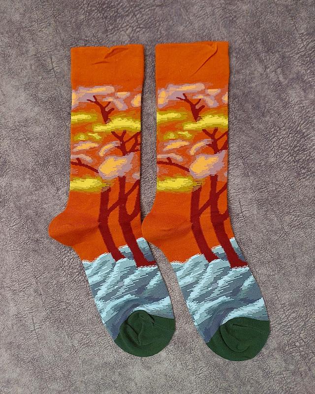 جوراب ساقدار هنری کد ۱۰۹