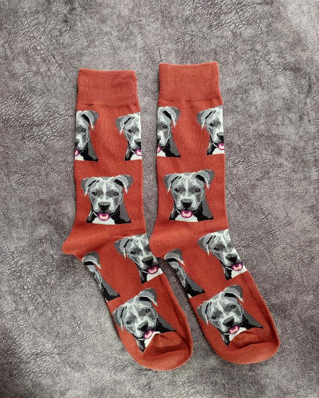 جوراب مردانه طرح سگ