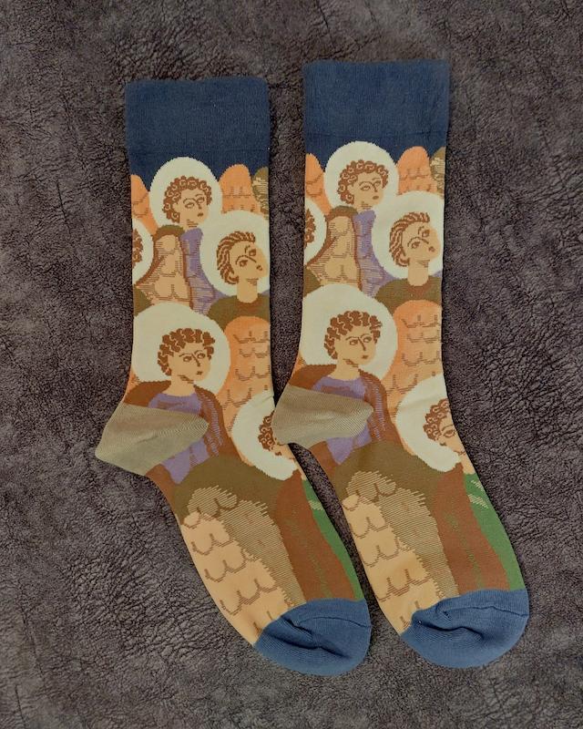 جوراب ساقدار هنری کد ۱۰۶