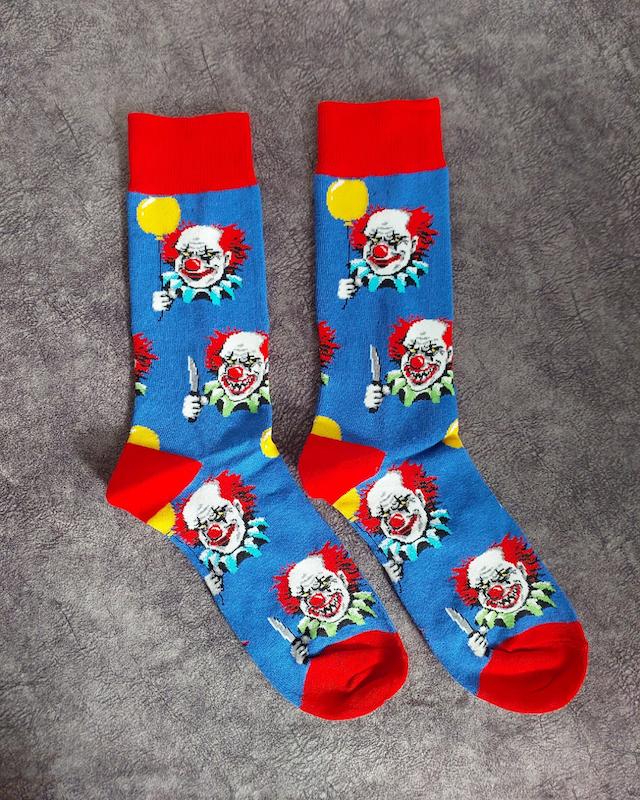 جوراب مردانه طرح دلقک