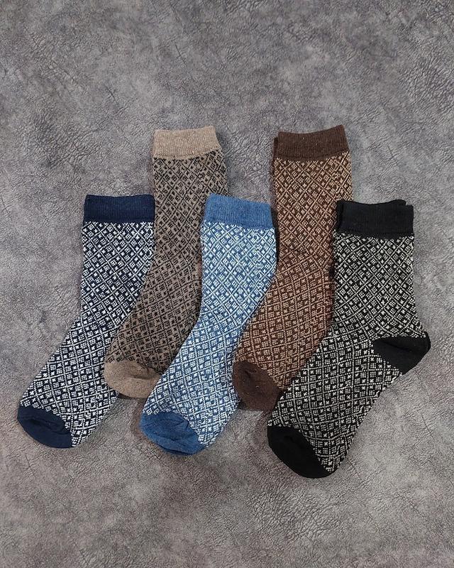 جوراب بافت وینتیج زنانه ساقدار کد ۱۱۴