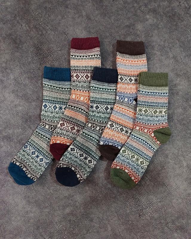 جوراب بافت وینتیج زنانه ساقدار کد ۱۱۶