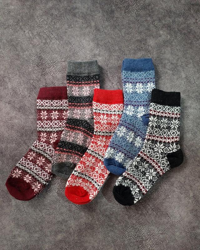 جوراب بافت وینتیج زنانه ساقدار کد ۱۱۲