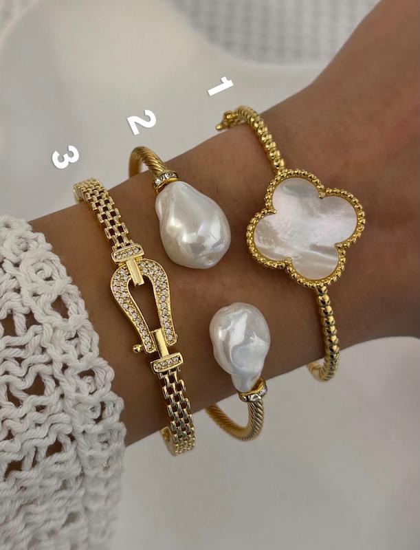 دستبند صدف و باروک