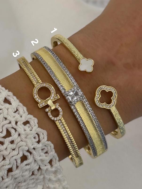 دستبند طرح طلا