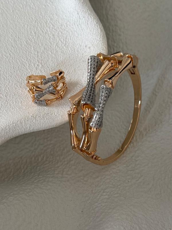 نیمست بامبو طرح طلا