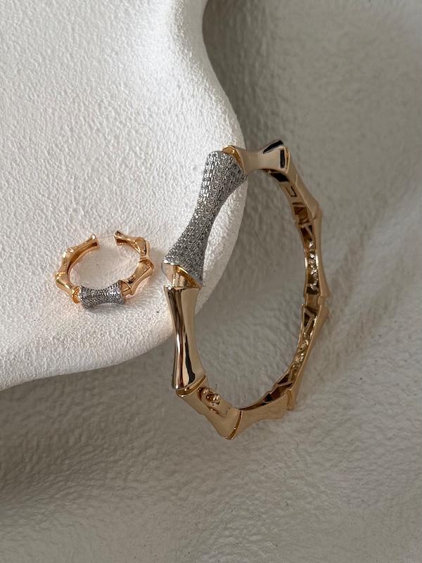 نیمست بامبو طرح طلا۱