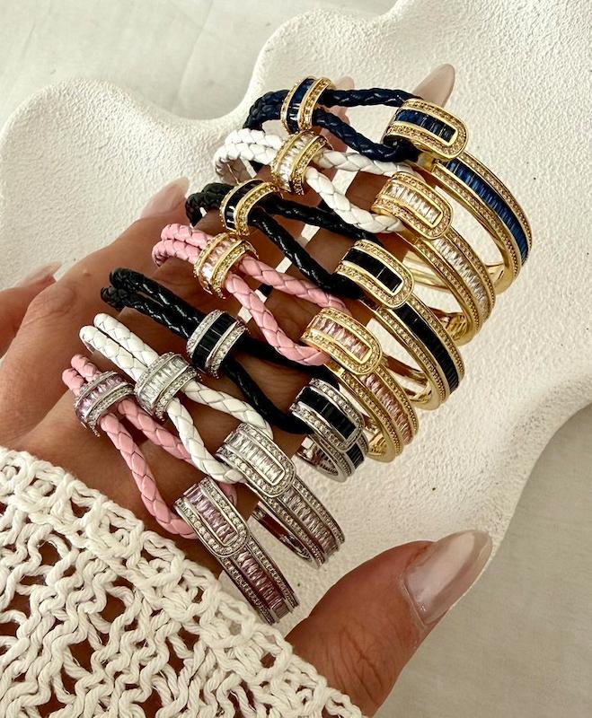 دستبند بولگاری طرح طلا