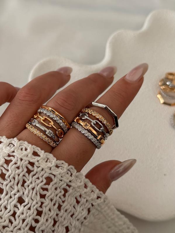 انگشتر پورتوفینو کم نگین